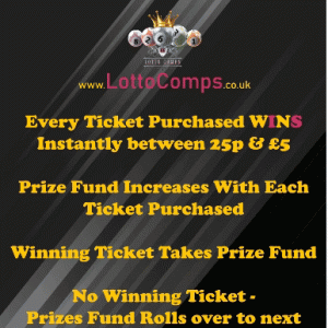 Lotto £166.95. Amy A - Redditch